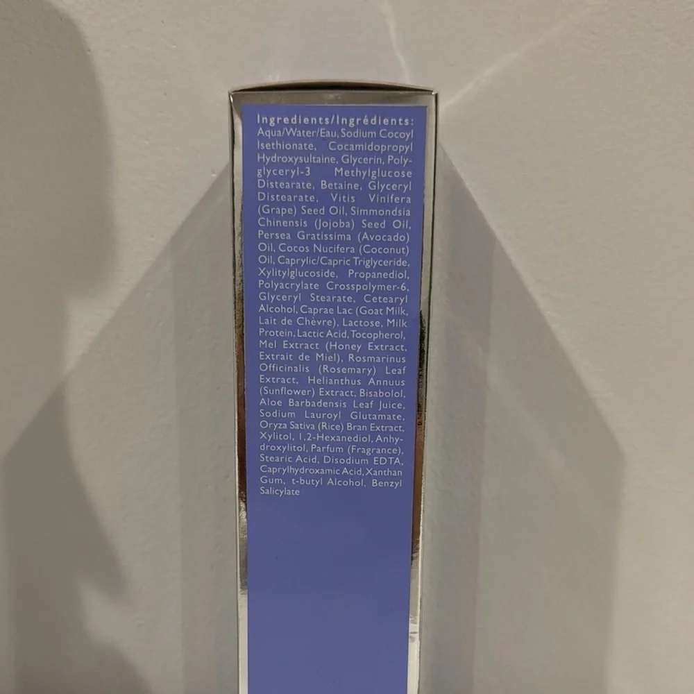 Kate Somerville Goat Milk Moisturizing Cleanser - Purple and Silver